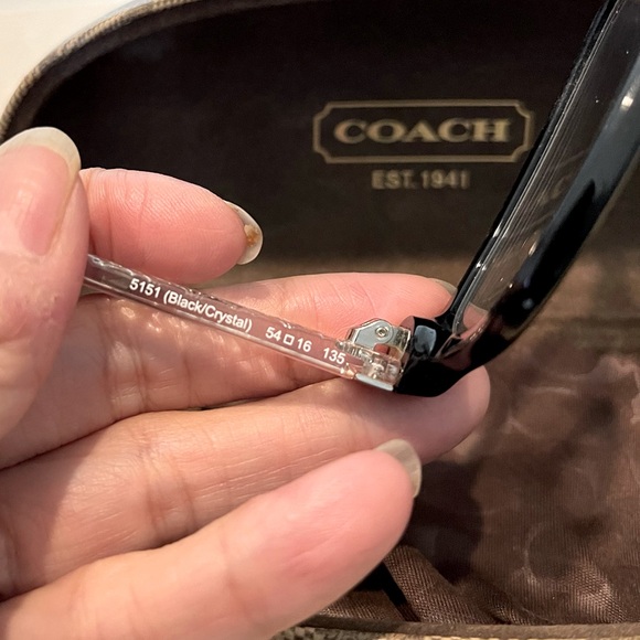 Authentic Coach Glasses with Coach case & lens cloth - HC6049 - Picture 7 of 14